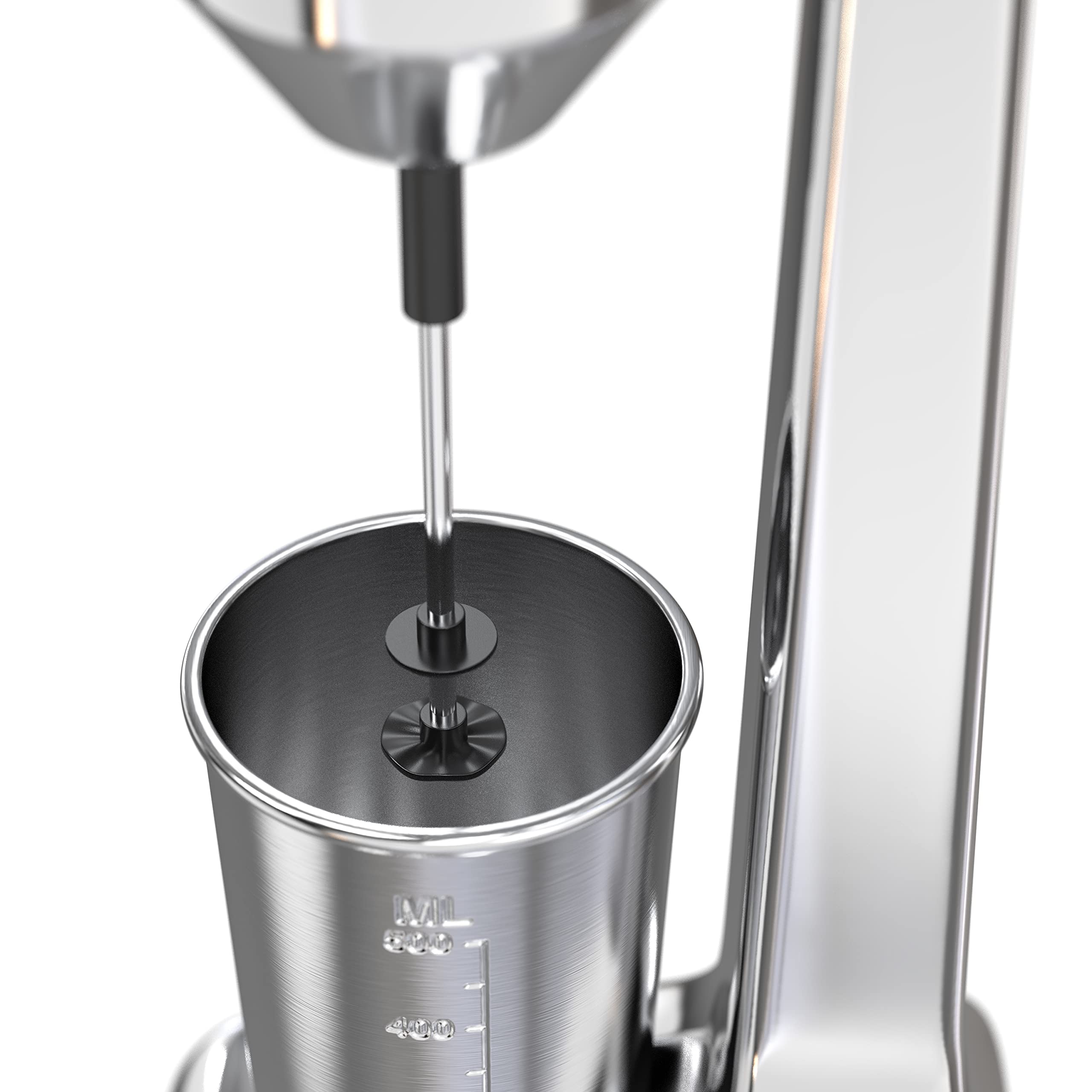 Arendo - Drink Mixer - Eiweiß Shaker - Getränkemixer - elektrischer Standmixer - 500 ml Becher - 22.000 U min - 2 Geschwindigkeitsstufen - Fitness Protein Drinks Smoothies Milchshakes Cocktails