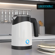 Arendo - 0,5l Edelstahl Wasserkocher mit Temperatureinstellung im Doppelwand-Design - 0,5l Wasser-Füllmenge - 5 Temperaturstufen einstellbar - Warmhaltefunktion - Energiesparend