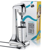 Arendo - Drink Mixer - Getränkemixer - elektrischer Standmixer - Shaker - 500 ml Becher - 100 W, 22.000 U min - 2 Geschwindigkeitsstufen - Protein Smoothies Eischnee Milchshakes Cocktails - GS